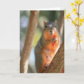 Het Wenskaart van de Rookwolk van de Kaas van de Kaart (Gele Bloem)