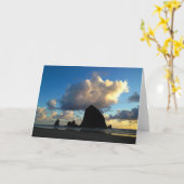 Het Wenskaart van de Rots van de hooiberg Kaart (Gele Bloem)