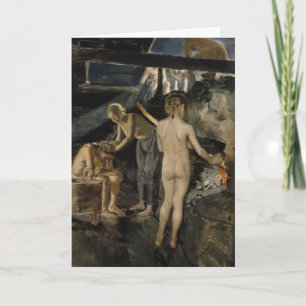 Het wenskaart van de Sauna van gallen-Kallela Kaart