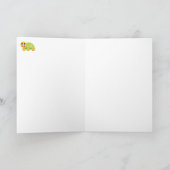 Het Wenskaart van de schildpad Kaart (Binnen)