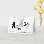 Het Wenskaart van de Schrijver van de toelage Kaart (Gele Bloem)