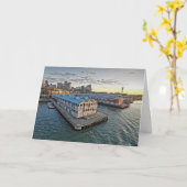 Het wenskaart van de Stad van de Pijler van Sydney Kaart (Gele Bloem)