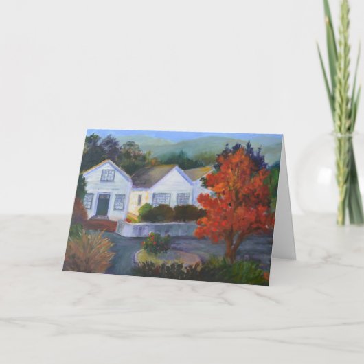 Het Wenskaart van de stad verven Kaart (Voorkant)