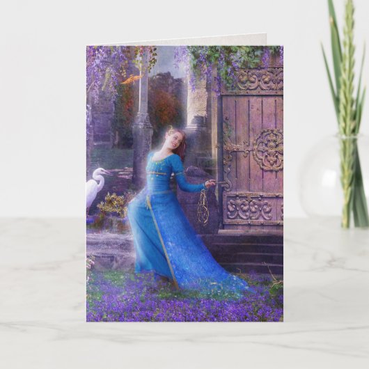 Het Wenskaart van de Steeg van Mysteria Kaart (Voorkant)