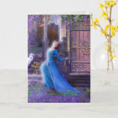 Het Wenskaart van de Steeg van Mysteria Kaart (Gele Bloem)