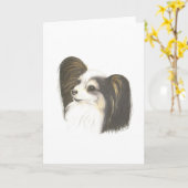 Het Wenskaart van de Tekening van het Potlood van Kaart (Gele Bloem)