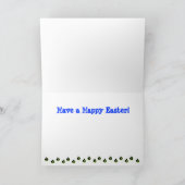 Het Wenskaart van de Tekkel van Pasen Feestdagen Kaart (Binnen)