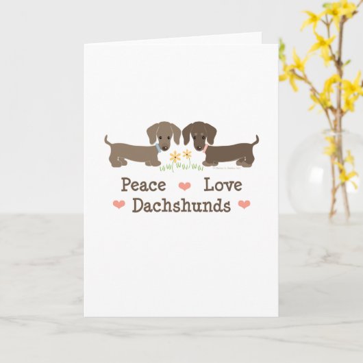 Het Wenskaart van de Tekkels van de Liefde van de Kaart (Gele Bloem)