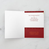 HET WENSKAART VAN DE THANKSGIVING:: mache bladeren Feestdagen Kaart (Binnen)