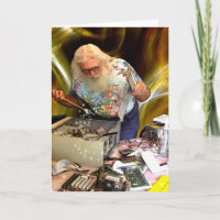 HET WENSKAART VAN DE TOVENAAR VAN DE COMPUTER