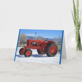 Het Wenskaart van de Tractor van Chalmers WD45 Kaart