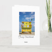 Het Wenskaart van de Tribune van de Wacht van het Kaart (Achterkant)