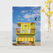 Het Wenskaart van de Tribune van de Wacht van het Kaart (Gele Bloem)