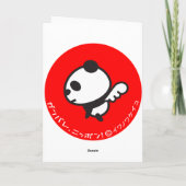 Het Wenskaart van de vakantie - de Boom van de Feestdagen Kaart (Achterkant)