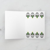 Het Wenskaart van de vakantie - de Boom van de Feestdagen Kaart (Binnen)