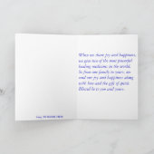 Het Wenskaart van de vakantie Feestdagen Kaart (Binnen)