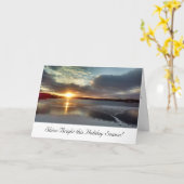 Het Wenskaart van de vakantie Kaart (Gele Bloem)