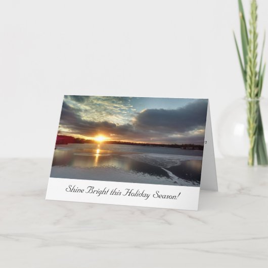 Het Wenskaart van de vakantie Kaart (Voorkant)