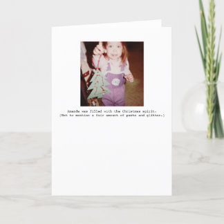 Het Wenskaart van de Vakantie van de Geest van Feestdagen Kaart