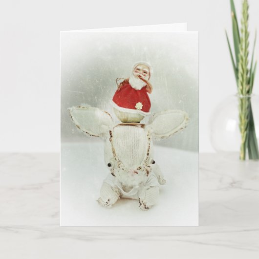 Het Wenskaart van de Vakantie van Kerstmis - Feestdagen Kaart (Voorkant)