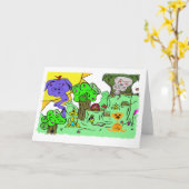 HET WENSKAART VAN DE VALLEI VAN HET MONSTER KAART (Gele Bloem)