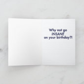 Het Wenskaart van de verjaardag #1 (groet binnen) Kaart (Binnen)