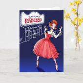 Het Wenskaart van de verjaardag #1 (groet binnen) Kaart (Gele Bloem)