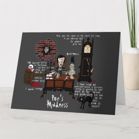 "Het Wenskaart van de Verjaardag HaPoe" Kaart (Voorkant)