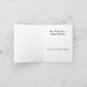 Het Wenskaart van de Verjaardag van Cupcake Kaart (Binnen)