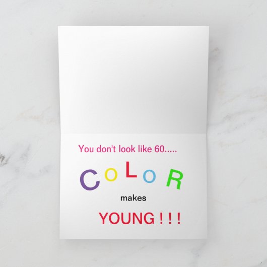 Het Wenskaart van de Verjaardag van de Sjabloon (Binnen)