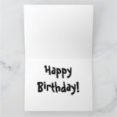 Het Wenskaart van de Verjaardag van de Vogels van Kaart (Binnen)