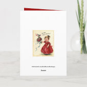 Het Wenskaart van de Verjaardag van de zuster Kaart (Achterkant)