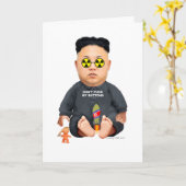 Het Wenskaart van de Verjaardag van het Man van de Kaart (Gele Bloem)