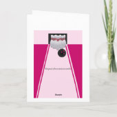 Het Wenskaart van de Verjaardag van het Meisje van Kaart (Achterkant)