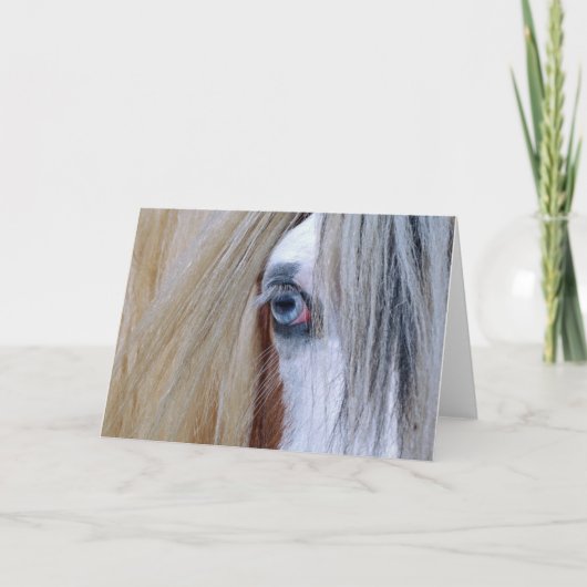 Het wenskaart van de Visie van de zigeuner Kaart (Voorkant)