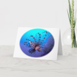 Het Wenskaart van de Vissen van de leeuw Kaart