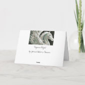 Het Wenskaart van de Vlucht van Pegasus Kaart (Achterkant)