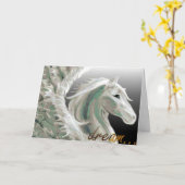 Het Wenskaart van de Vlucht van Pegasus Kaart (Gele Bloem)