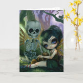 Het Wenskaart van de "vooravond en van de Rib" Kaart (Gele Bloem)