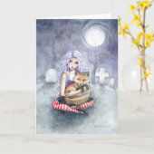 Het Wenskaart van de Vos van Annie door Molly Kaart (Gele Bloem)