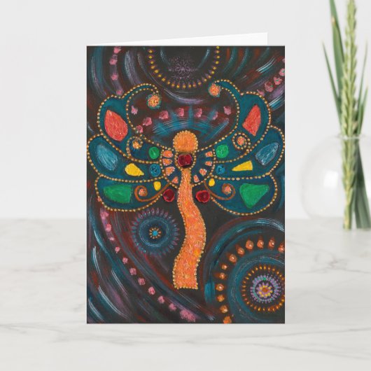 Het Wenskaart van de "vreugde" Kaart (Voorkant)