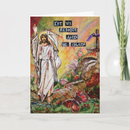 Het Wenskaart van de Vreugde van Pasen Feestdagen Kaart