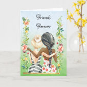 Het Wenskaart van de vriendschap Kaart (Gele Bloem)