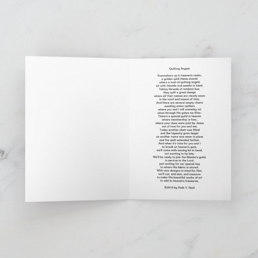 Het Wenskaart van de Vriendschap/van de Sympathie Kaart (Binnen)