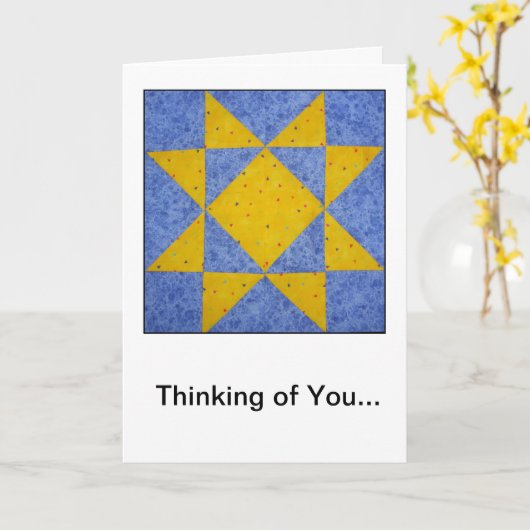 Het Wenskaart van de Vriendschap/van de Sympathie Kaart (Gele Bloem)