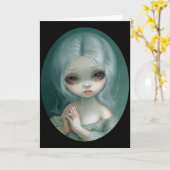 Het Wenskaart van de "wensgedachte" Kaart (Gele Bloem)