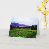 Het wenskaart van de Wereld is Mijn Collectie van Kaart (Gele Bloem)