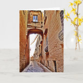 Het wenskaart van de Wereld is Mijn Collectie van Kaart (Gele Bloem)