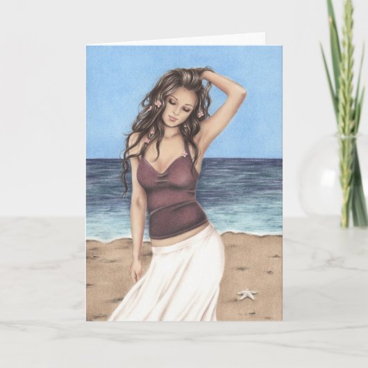 Het Wenskaart van de Wind van de lente Kaart (Voorkant)