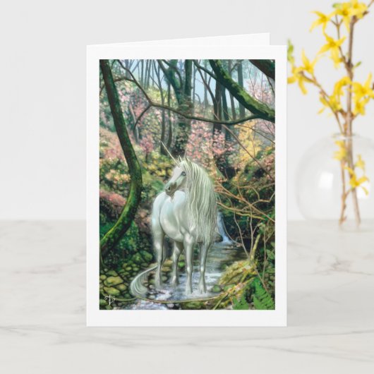 Het Wenskaart van de Workshop van Elfland Kaart (Gele Bloem)